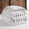 image:imageJelly Rolls Chunky Bunny  Coma Inducer Twin Oversized Comforter Set  Powder Caramel Experience Coma Worthy Sleep with Cozy Faux Fur Extra Large BeddingTwin XL
