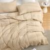 image:imageNourishing Retreat  Coma Inducer Twin XL Oversized Comforter Set Doeskin  Experience Coma Worthy Sleep with Extra Large Cooling BeddingQueen