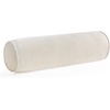 image:imageRainha Velvet Dutch Ruffled Euro amp Bolster Pillow Set  Creamy Beige  Dorm Supplies for College Freshmen Essentials