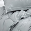 image:imageSnorze Cloud Cozy Coma Inducer Twin Oversized Comforter Set Glacier Gray  Experience Coma Worthy Sleep with Silky Cooling Extra Large BeddingKing