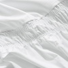 image:imageStandard Pleated 32 Length Cotton Dorm Desk Skirt  White32 x 24 Rectangular