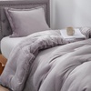 image:imageThicker Than Thick Coma Inducer Twin XL Oversized Comforter Set Opal Gray  Plush Filling Experience Coma Worthy Sleep with Cozy Thick Extra Large BeddingTwin XL