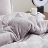 image:imageThicker Than Thick Coma Inducer Twin XL Oversized Comforter Set Opal Gray  Plush Filling Experience Coma Worthy Sleep with Cozy Thick Extra Large BeddingTwin XL