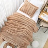 image:imageTurtle Roll Cakes Chunky Bunny Coma Inducer Twin Oversized Comforter Set  Nougat Cream Experience Coma Worthy Sleep with Cozy Faux Fur Extra Large BeddingTwin XL