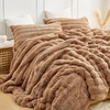 image:imageTurtle Roll Cakes Chunky Bunny Coma Inducer Twin Oversized Comforter Set  Nougat Cream Experience Coma Worthy Sleep with Cozy Faux Fur Extra Large BeddingQueen