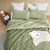 image:imageYoga Pants Coma Inducer Twin XL Oversized Cooling Comforter Set Army Green  Experience Coma Worthy Sleep with Cozy All Season Extra Large BeddingKing