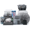image:image44Piece Dorm Supplies Set  Twin XL Bedding amp Essentials Pack GreenGray  Complete Dorm Supplies Bundle for College Freshmen Essentials