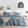 image:imageByourbed Natural Loft Twin XL Comforter Set  Smoke BlueQueen