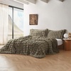 image:imageByourbed Snowball Chunky Bunny  Coma Inducer Twin Oversized Comforter Set  Olive Earth Experience Coma Worthy Sleep with Cozy Faux Fur Extra Large BeddingKing