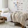 image:imageByourbed Terra  Pais  Stone Sunset Twin XL Comforter  Crepe Gray