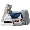 image:imageDormCo FullyLoaded Twin XL Bedding  Essentials Pack Nightfall NavyAlloy  Dorm Supplies Bundle for College Freshmen Essentials