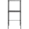 image:imageDormCo Suprima  Mini Shelf Supreme  Adjustable Metal Shelving Unit  Black