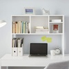 image:imageDormCo The College Cube  Desk Bookshelf  White Color