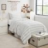 image:imageJelly Rolls Chunky Bunny  Coma Inducer Twin Oversized Comforter Set  Powder Caramel Experience Coma Worthy Sleep with Cozy Faux Fur Extra Large BeddingTwin XL