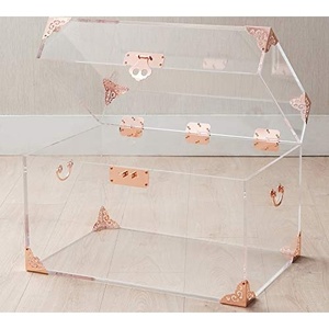 image:imageCIAO BELLA Acrylic Rose Gold Trunk