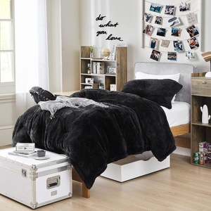 image:imageComa Inducer Twin XL Comforter  The Original Plush  Nightshift Black  Experience Coma Worthy Sleep with Cozy Plush Extra Large Bedding