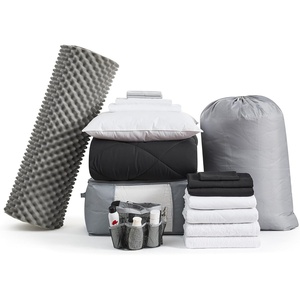 image:imageDormCo College Dorm Bedding Pack  Twin XL Bed in a Bag  Black Color Set