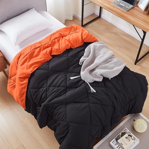 image:imageDormCo OrangeBlack Reversible Twin XL Comforter