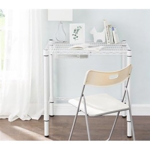 image:imageDormCo Suprima Heavy Duty Carbon Steel Desk  Compact Size  White