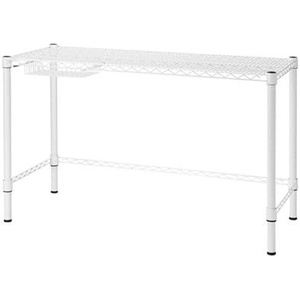 image:imageDormCo Suprima Heavy Duty Carbon Steel Desk  Standard Size  White