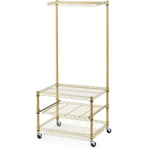 image:imageDormCo Suprima Portable Mini Fridge Organizer  Gold