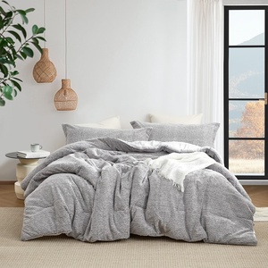image:imageGlacier Frost Oversized Twin Comforter Set  Snowy GrayKing