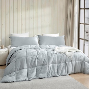 image:imageSnorze Cloud Cozy Coma Inducer Twin Oversized Comforter Set Glacier Gray  Experience Coma Worthy Sleep with Silky Cooling Extra Large BeddingQueen