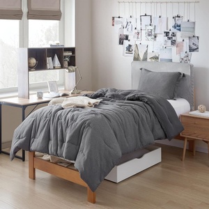 image:imageYoga Pants Coma Inducer Twin XL Oversized Cooling Comforter Set Steel Gray  Experience Coma Worthy Sleep with Silky Breathable Extra Large BeddingTwin XL