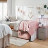 image:image44Piece Dorm Supplies Set  Twin XL Bedding amp Essentials Pack PinkTaupe  Complete Dorm Room Supplies Bundle for College Freshmen Essentials