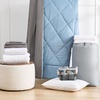 image:imageCollege Dorm Pack Plus Twin XL Bedding Bundle Smoke BlueGranite Gray Set  Dorm Supplies Bundle for College Freshmen Essentials