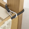 image:imageCotton Dorm Bungee Bed Skirt 3 Panel Set  Sepia Beige