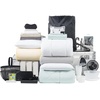 image:imageDormCo 100 Complete Twin XL Bedding amp Dorm Essentials Package BlueGray  Dorm Supplies Bundle for College Freshmen Necessities