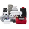 image:imageDormCo 100 Complete Twin XL Bedding amp Dorm Essentials Package BlueGray  Dorm Supplies Bundle for College Freshmen Necessities