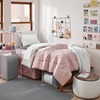 image:imageDormCo Basic Necessities  TXL Dorm Bedding Pack  Silver PinkSilver Birch  Dorm Supplies Bundle for College Freshmen Essentials