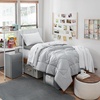 image:imageDormCo Basic Necessities Twin XL College Bedding Pack Glacier Gray Set  Dorm Supplies Bundle for College Freshmen Essentials