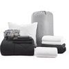 image:imageCollege Freshman Dorm Pack  Twin XL Bedding Bundle  Black Color Set