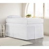 image:imageTailored Dorm Sized Bed Skirt  White