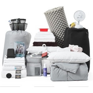 image:imageDormCo 100 Complete Twin XL Bedding amp Dorm Essentials Package Alloy Gray  Dorm Supplies Bundle for College Freshmen Necessities