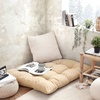 image:imageDormCo Rainha  Puffy Tufted Floor Pillow  Mauve TaupeGold