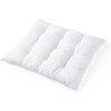 image:imageDormCo Rainha  Puffy Tufted Floor Pillow  Mauve TaupeWhite