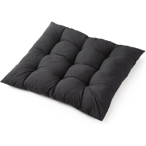 image:imageDormCo Rainha  Puffy Tufted Floor Pillow  Mauve TaupeBlack