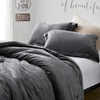 image:imageByourbed Coma Inducer Twin XL Comforter  The Original Plush  Steel Gray