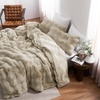 image:imageComa Inducer Snowball Giant Oversized Twin Comforter Set  French OakAlaskan King