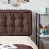 image:imageDormCo Rainha  Ultra Thick Tufted College Headboard  Dark Brown