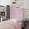 image:imageDormCo Rainha Cushion Tufted College Headboard  Heavenly Pink