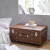 image:imageDormCo Texture Brand Trunk  Coco Tawny Ostrich