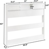 image:imageYak About It Sliding Door Bedside Shelf  White