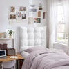 image:imageDormCo Rainha  Puffy Tufted Tall College Headboard  White