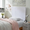 image:imageDormCo Rainha Memory Foam Cushioned Dorm Headboard  White