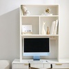 image:imageDormCo Yak About It  Extra Depth Cube Desk Bookshelf with Outlet  White